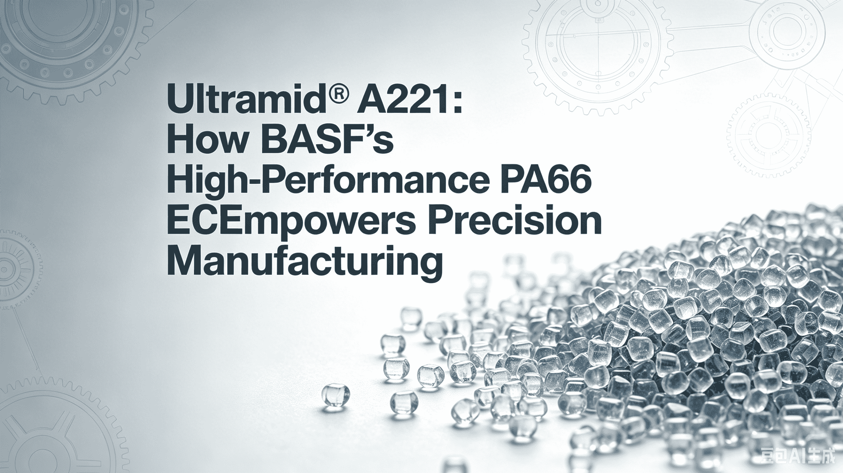Ultramid® A221: Jak vysoce výkonný PA66 společnosti BASF podporuje přesnou výrobu
